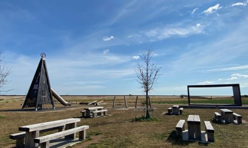 Cranham Picnic Tables, Benches & Cubes. The Ness, Lowestoft.