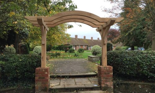 Remembrance Oak Arch. Bassingstoke.