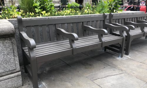 Westminster 1.95m seats finished in Graphite grey for City of London Corporation.